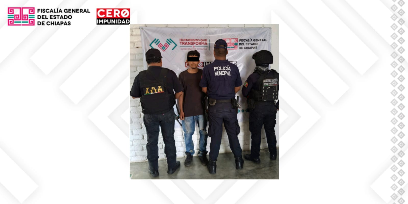FGE obtiene vinculación a proceso al presunto responsable de robo con violencia agravada
