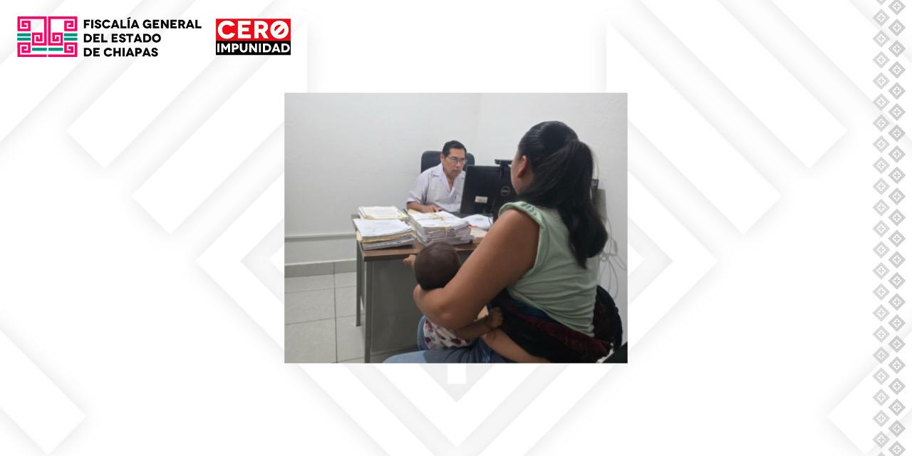Presenta FGE a joven con denuncia de persona no localizada en Palenque
