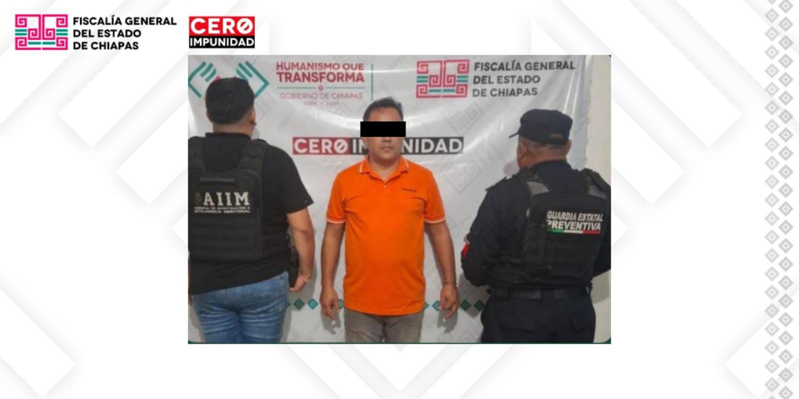 Por pederastia agravada, FGE obtiene la vinculación a proceso contra presunto responsable