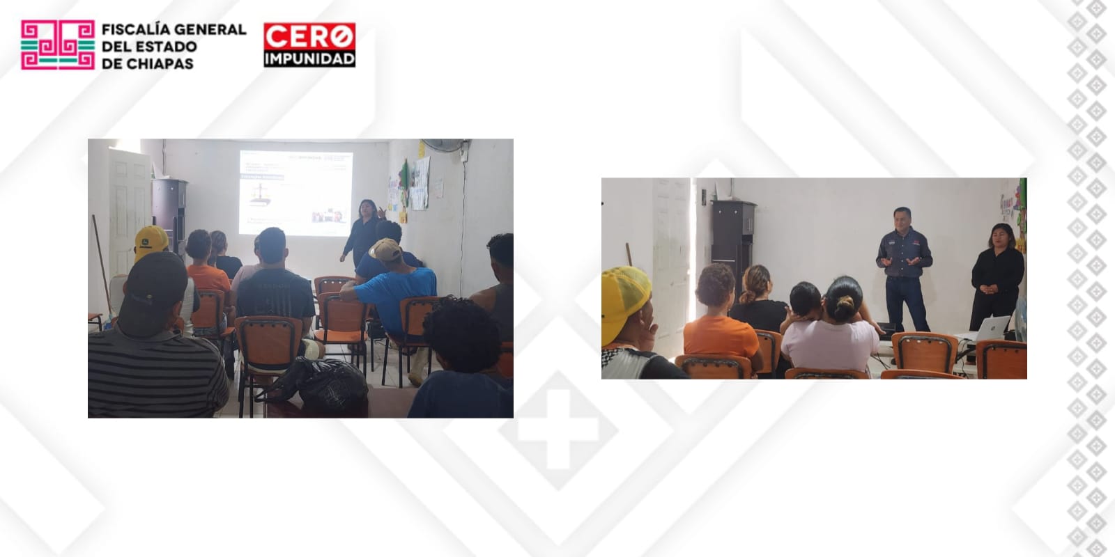 En Tapachula, FGE presenta Decálogo Humanista a migrantes