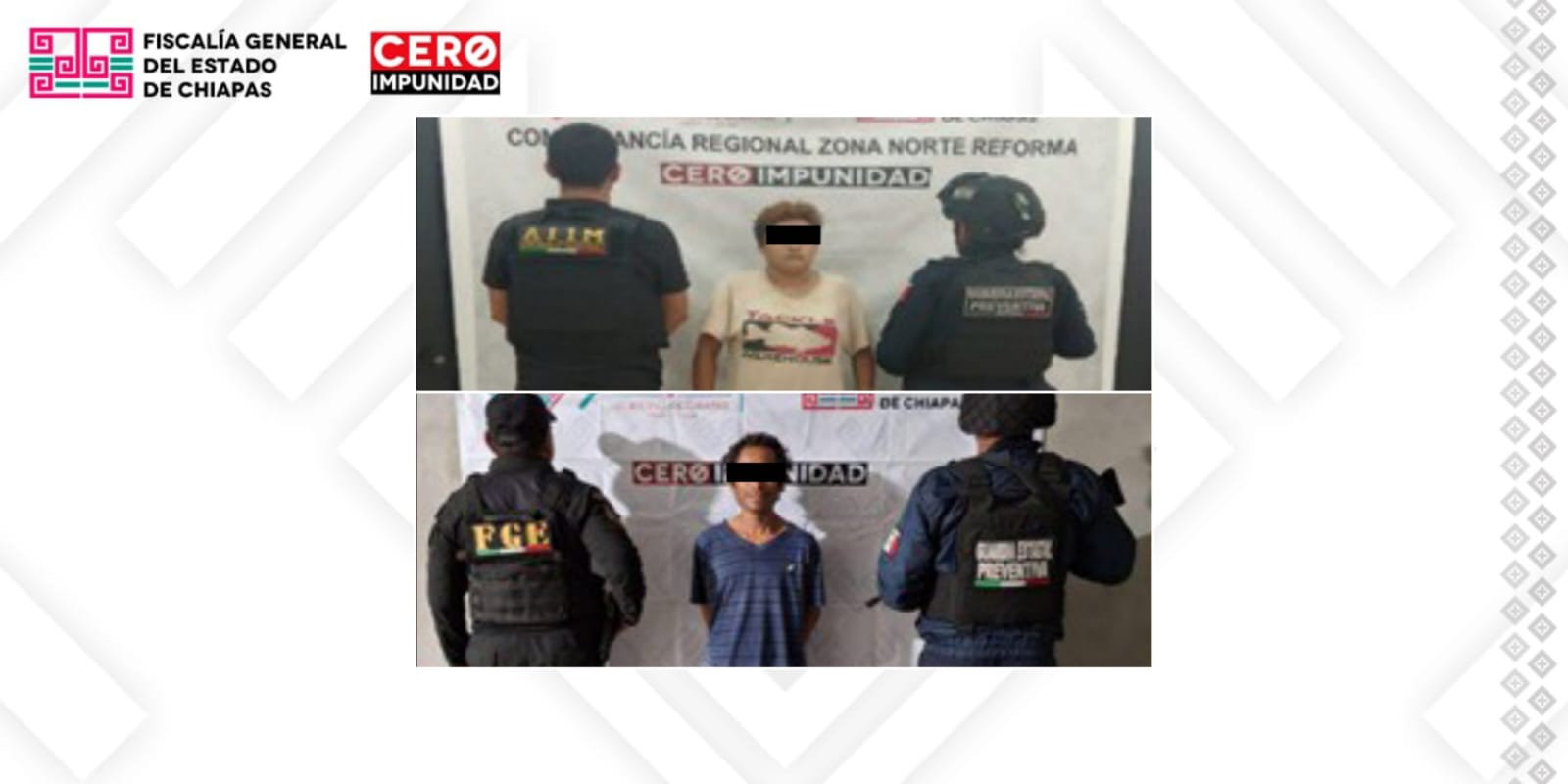 FGE obtiene vinculación a proceso contra presuntos responsables de robo con violencia agravada