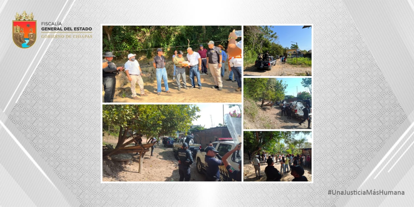 Fiscalía de Chiapas restituye predio ocupado de forma irregular en el municipio de Tapachula