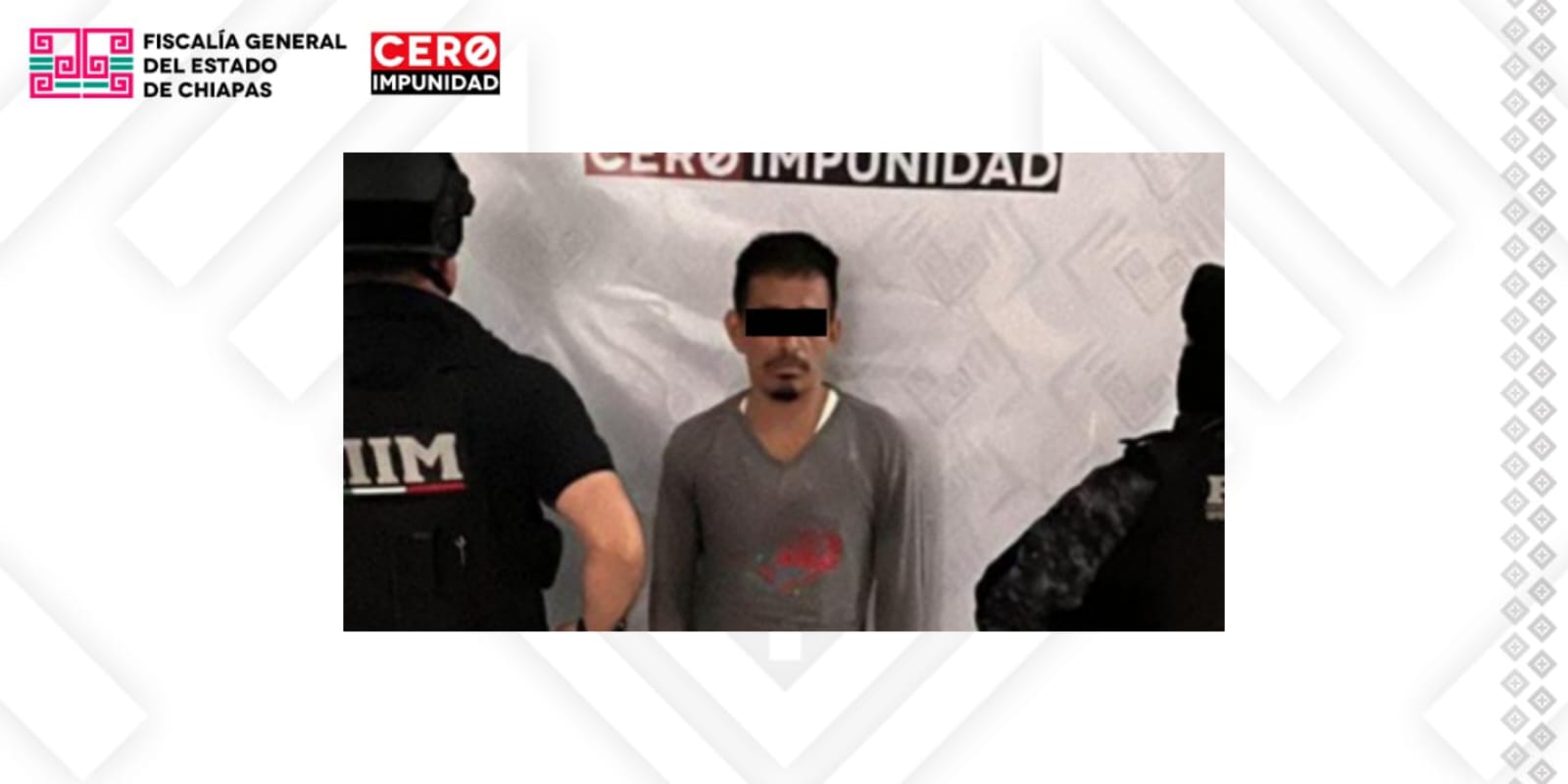 Grupo interinstitucional aprehende a presunto responsable de homicidio y daños culposos