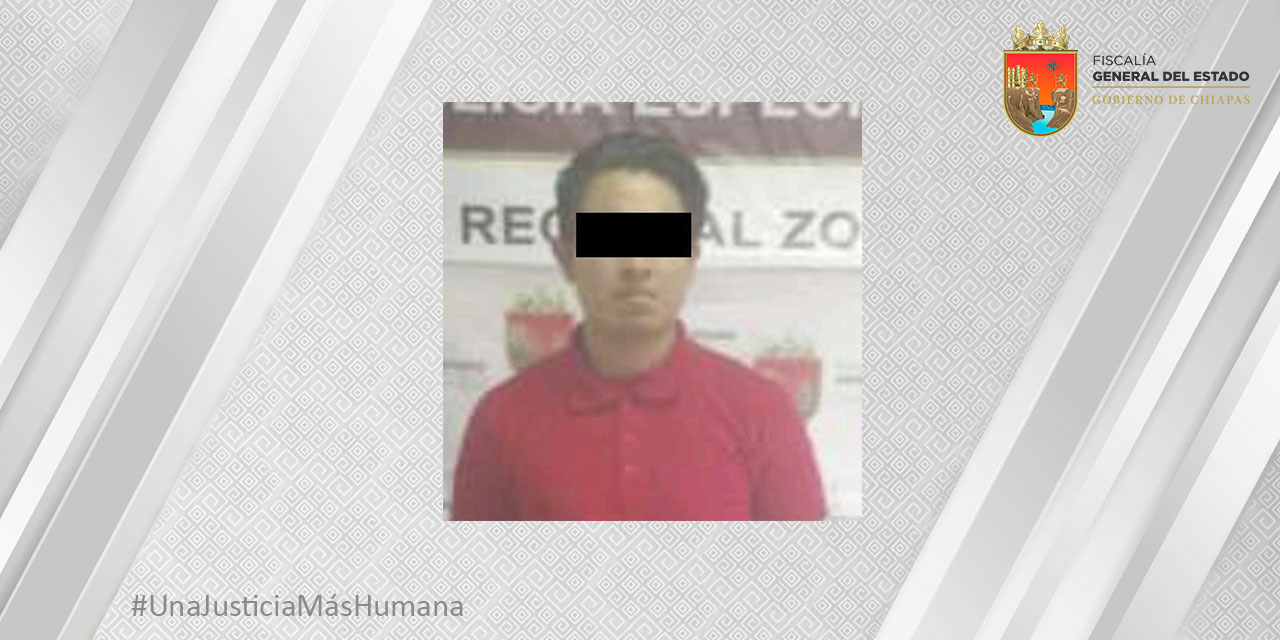 Detiene FGE a presunto violador de una adolescente en San Cristóbal de Las  Casas - Fiscalía General del Estado